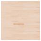 Preview: Tischplatte Quadratisch 80x80x4 cm Eichenholz Unbehandelt