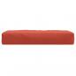 Preview: Palettenkissen Melange Rot 60x60x10 cm Stoff