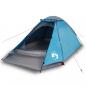 Preview: Kuppel-Campingzelt 4 Personen Blau Wasserdicht