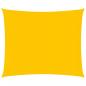 Preview: ARDEBO.de - Sonnensegel 160 g/m² Quadratisch Gelb 5x5 m HDPE