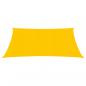 Preview: Sonnensegel 160 g/m² Quadratisch Gelb 5x5 m HDPE