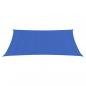 Preview: Sonnensegel 160 g/m² Rechteckig Blau 3x4,5 m HDPE