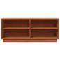 Preview: Schuhschrank Wachsbraun 110x34x45 cm Massivholz Kiefer
