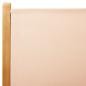 Preview: Gartenstühle 2 Stk. Beige Massivholz Akazie & Stoff