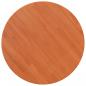 Preview: Tischplatte Rund Wachsbraun Ø70x2,5 cm Massivholz Kiefer