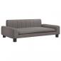 Preview: Hundebett Taupe 90x53x30 cm Stoff