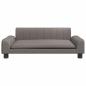 Preview: Hundebett Taupe 90x53x30 cm Stoff