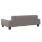 Preview: Hundebett Taupe 90x53x30 cm Stoff