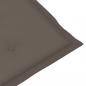 Preview: Gartenstuhlauflagen für Niedriglehner 6 Stk. Taupe 100x50x3 cm