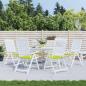 Preview: ARDEBO.de - Gartenstuhl-Kissen 6 Stk. Hellgrün 40x40x3 cm Oxford-Gewebe