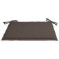 Preview: Gartenstuhl-Kissen 4 Stk. Taupe 50x50x3 cm Oxford-Gewebe