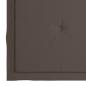 Preview: Gartenstuhl-Kissen 4 Stk. Taupe 50x50x3 cm Oxford-Gewebe