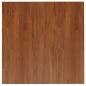 Preview: Tischplatte Quadratisch Dunkelbraun 80x80x2,5cm Eiche Behandelt