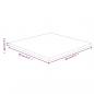 Preview: Tischplatte Quadratisch Dunkelbraun 80x80x2,5cm Eiche Behandelt