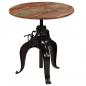 Preview: ARDEBO.de - Bartisch Altholz Massiv 75x(76-110) cm