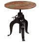 Preview: Bartisch Altholz Massiv 75x(76-110) cm