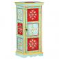 Preview: ARDEBO.de - Highboard Handbemalt 40x30x90 cm Mango Massivholz   