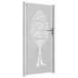 Preview: Gartentor 105x205 cm Cortenstahl Baum-Design