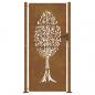 Preview: Gartentor 105x205 cm Cortenstahl Baum-Design