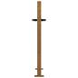 Preview: Gartentor 105x105 cm Cortenstahl Gras-Design