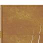 Preview: Gartentor 105x105 cm Cortenstahl Gras-Design