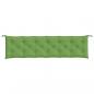 Preview: Gartenbank-Auflagen 2 Stk. Melange Grün 200x50x7 cm Stoff