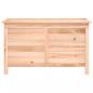 Preview: Gartentruhe 99x50x56,5 cm Massivholz Tanne