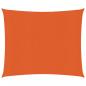 Preview: ARDEBO.de - Sonnensegel 160 g/m² Quadratisch Orange 4x4 m HDPE