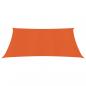 Preview: Sonnensegel 160 g/m² Quadratisch Orange 4x4 m HDPE