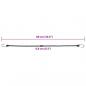 Preview: Gummiseile Reflektierend mit Haken 25 Stk. 88 cm