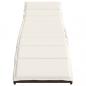 Preview: Sonnenliegen 2 Stk. mit Auflagen Braun Poly Rattan
