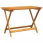 Preview: ARDEBO.de - Gartentisch Klappbar 90x52,5x65 cm Massivholz Akazie