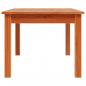 Preview: Couchtisch Wachsbraun 80x50x40 cm Massivholz Kiefer