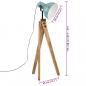 Preview: Stehleuchte 25 W Blau 45x45x120 cm E27