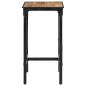 Preview: Bartisch 60x55x107 cm Raues Massivholz Mango