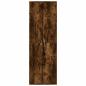 Preview: Highboard Räuchereiche 60x35x180 cm Holzwerkstoff