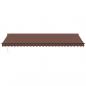 Preview: Markise Automatisch Braun 600x350 cm