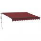 Preview: Markise Automatisch Weinrot 300x250 cm