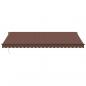 Preview: Markise Automatisch Braun 500x300 cm