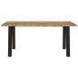 Preview: Esstisch 150x90x75 cm Massivholz Akazie