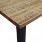 Preview: Esstisch 150x90x75 cm Massivholz Akazie