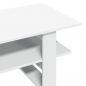 Preview: Couchtisch Weiß 102x55x42 cm Holzwerkstoff