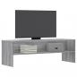 Preview: TV-Schrank Grau Sonoma 120x40x40 cm Holzwerkstoff