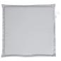 Preview: Garten-Sitzkissen 2 Stk. Hellgrau 45x45x2 cm Quadratisch