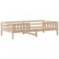 Preview: Massivholzbett ohne Matratze 90x200 Kiefernholz