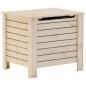 Preview: Truhe mit Deckel RANA 60x49x54 cm Massivholz Kiefer
