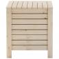 Preview: Truhe mit Deckel RANA 60x49x54 cm Massivholz Kiefer