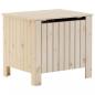 Preview: Truhe mit Deckel RANA 60x49x54 cm Massivholz Kiefer