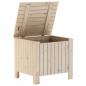 Preview: Truhe mit Deckel RANA 60x49x54 cm Massivholz Kiefer