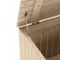 Preview: Truhe mit Deckel RANA 60x49x54 cm Massivholz Kiefer